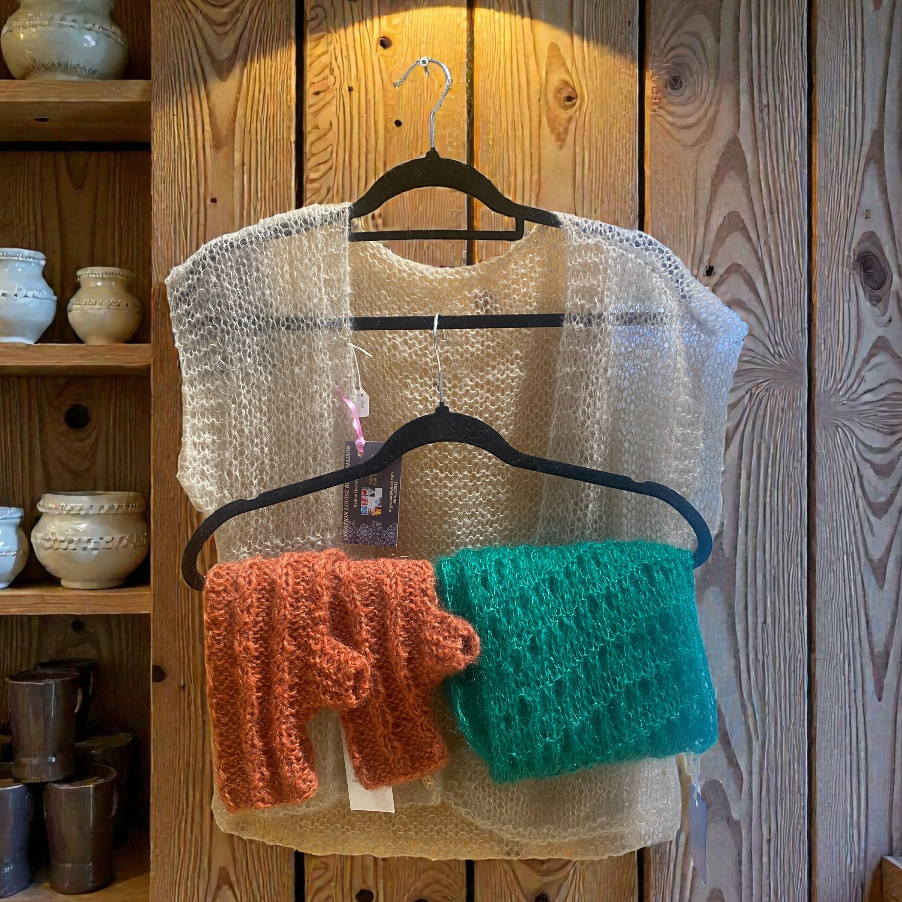 Cr&eacute;ations textiles artisanales &ndash; pi&egrave;ces uniques faites main - artisanat local